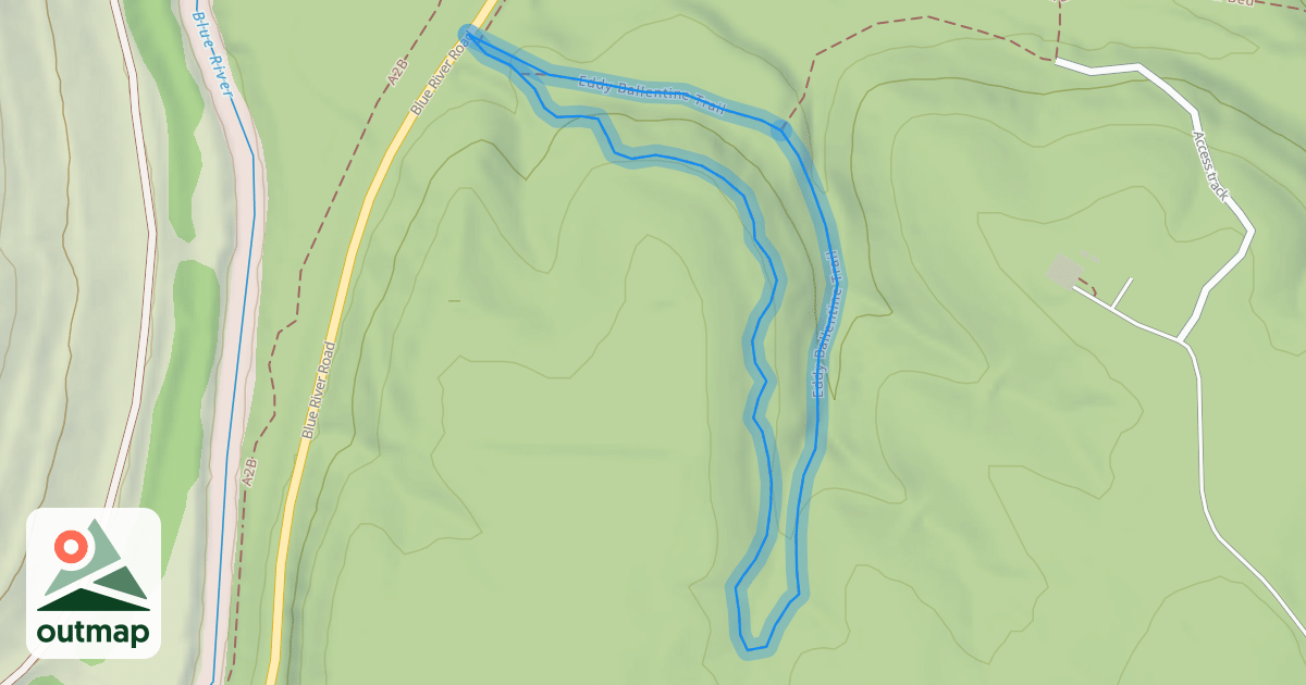 Map of Eddy Ballentine Trail