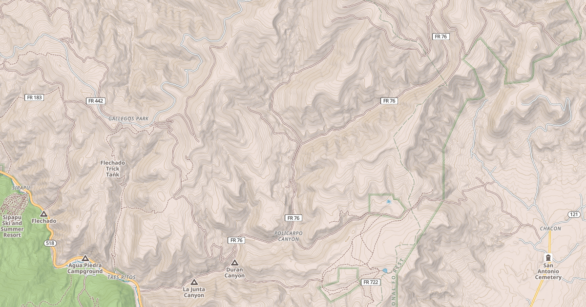Map preview of LA JUNTA