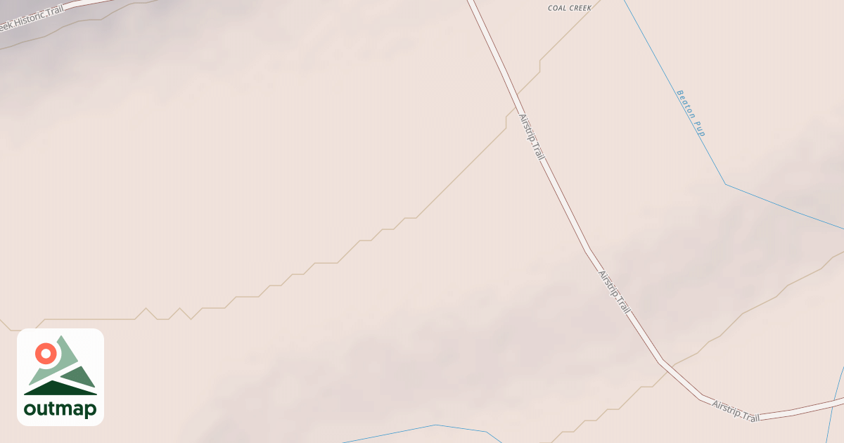 Map of Gravel Pad Trail