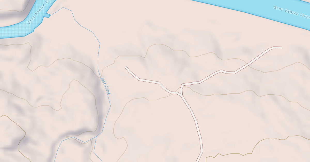 Map preview of GROS VENTRE DISP REC SITE