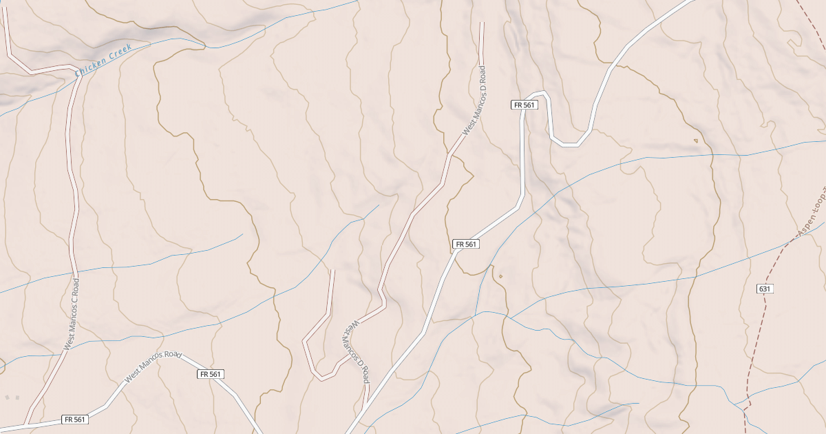 Map preview of WEST MANCOS D