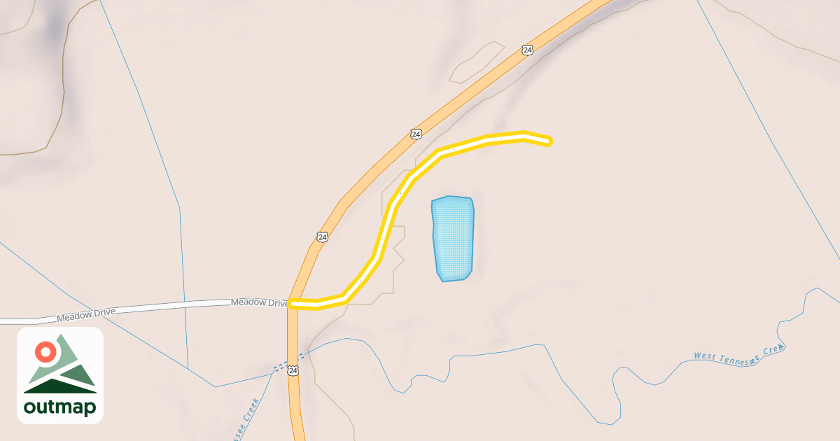 Map of Fish Flats