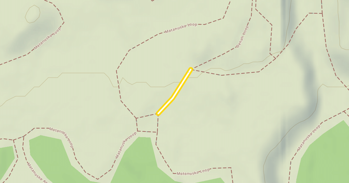 Map preview of Matanuska Loop