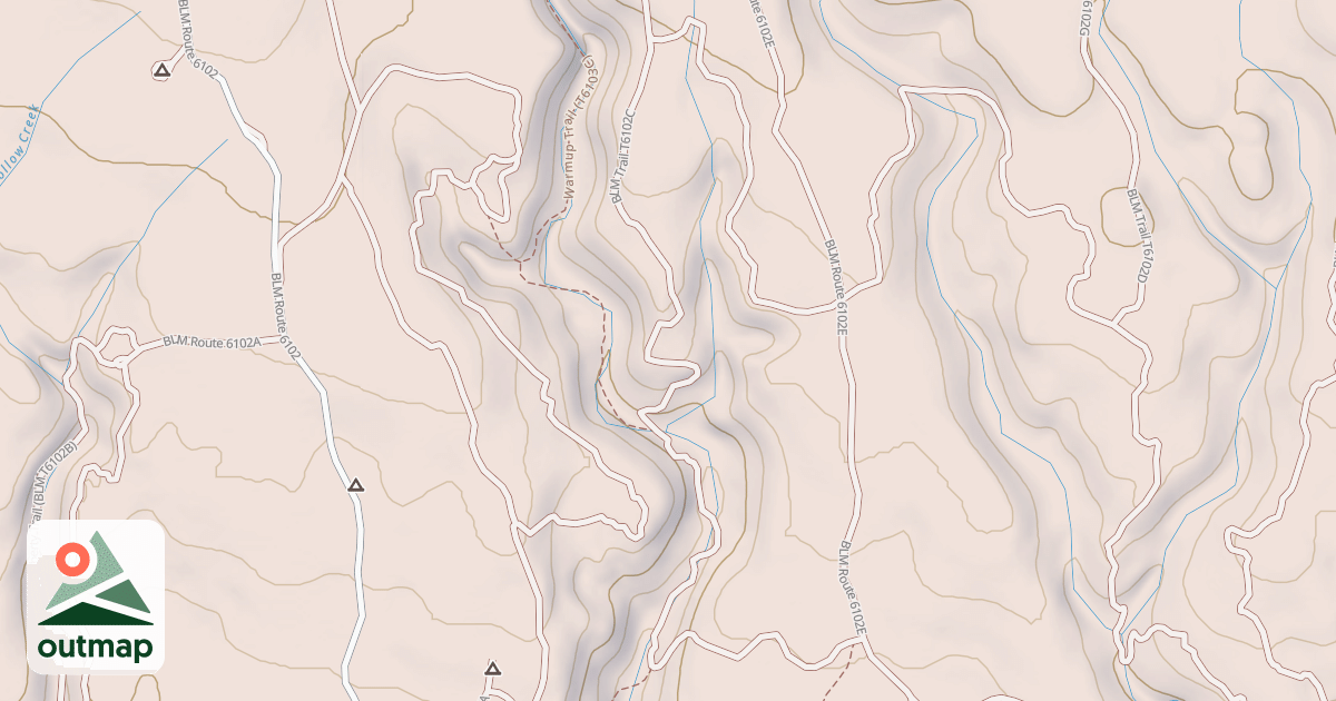 Map of BLM National GTLF Public Motorized Trails bb163635-8505-4fea-8293-50353f1481d2