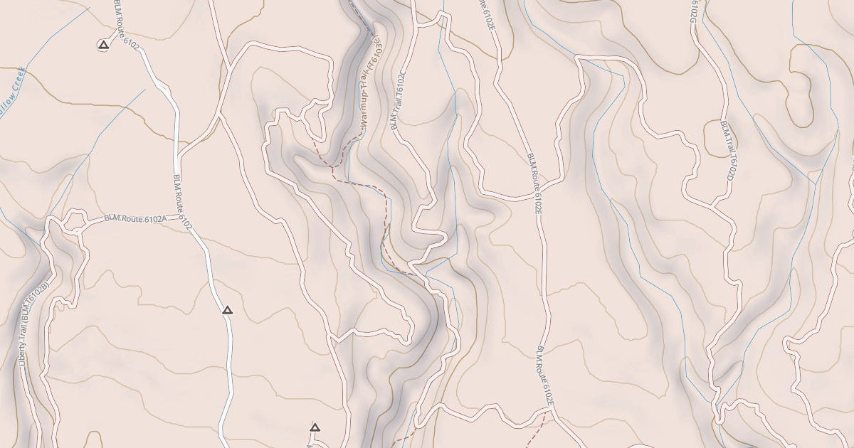 Map preview of BLM National GTLF Public Motorized Trails bb163635-8505-4fea-8293-50353f1481d2