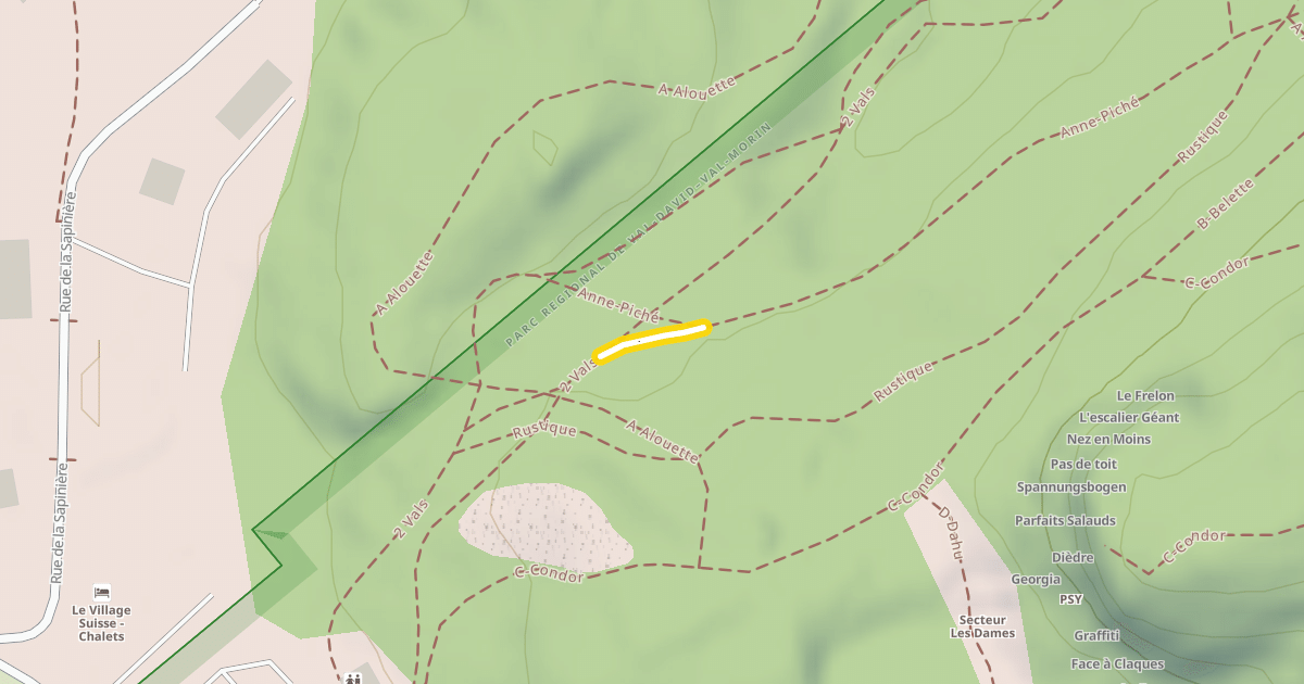 Map preview of Anne-Piché