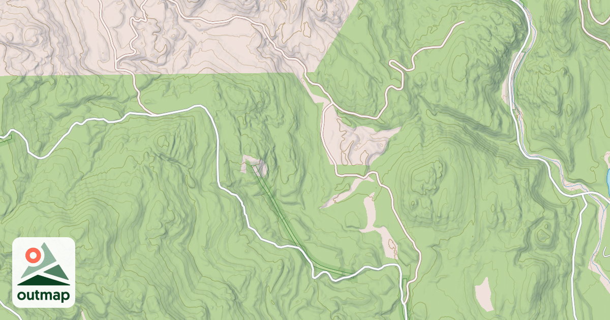 Map of USFS Motor Vehicle Use Map Roads {1F9641AB-C3EC-4A69-92D5-696CF16E4B1D}