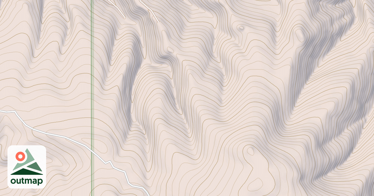 Map of BLACK BUTTE
