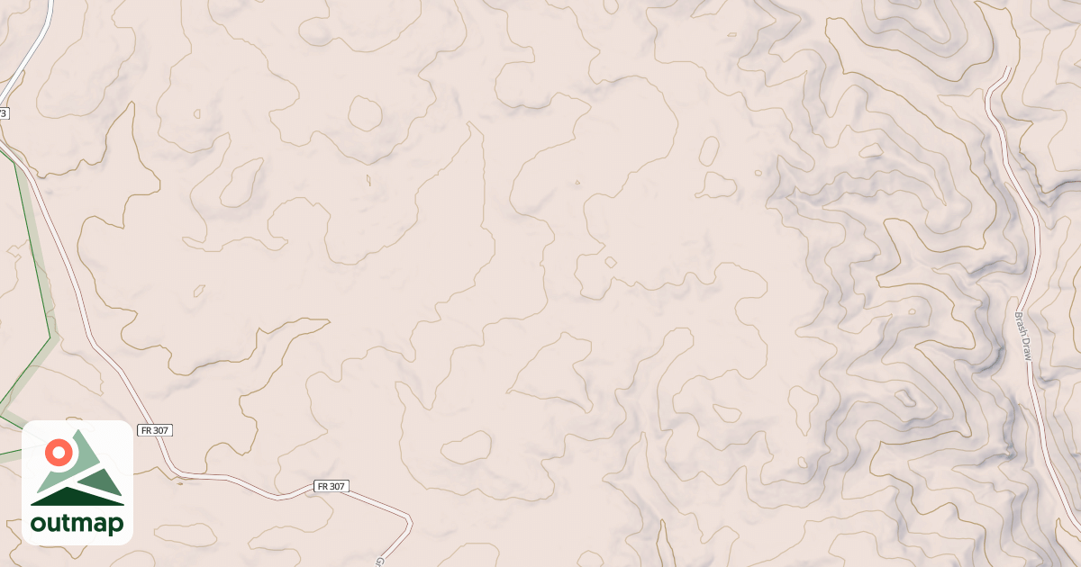 Map of GRIFFIS CANYON BR 1D