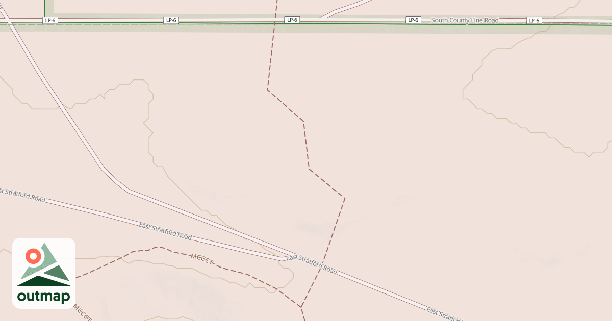 Map of West Higgins Trail
