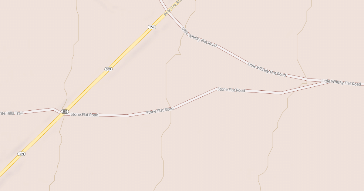 Map preview of STONE FLAT ROAD