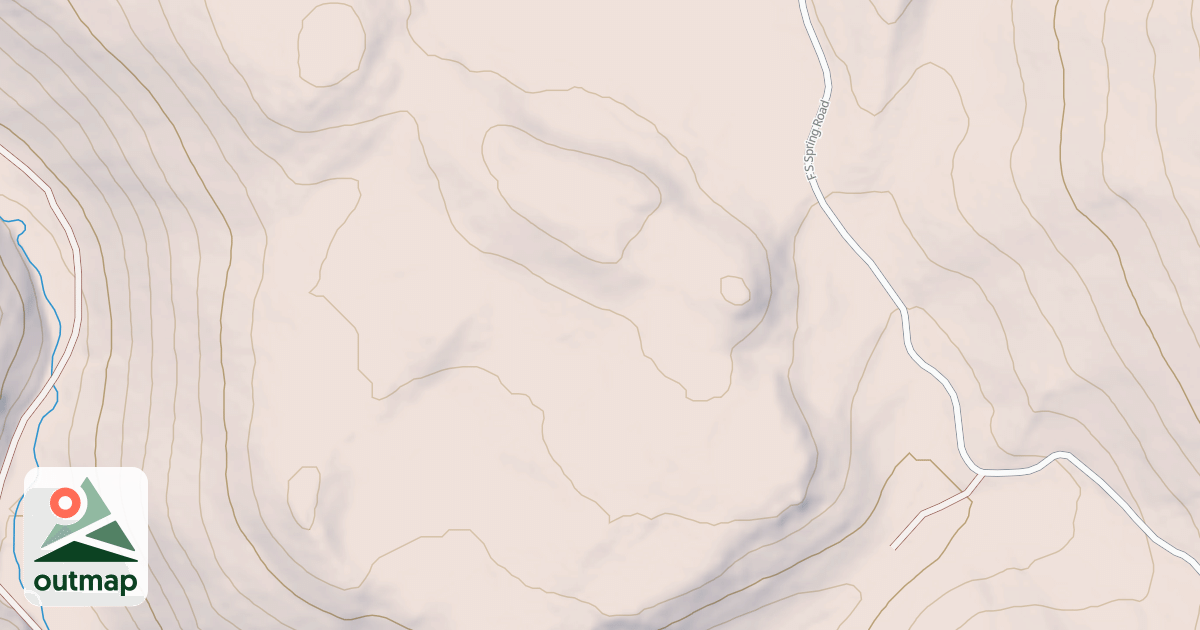 Map of PINE LOOP