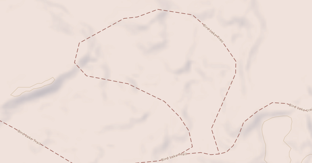 Map preview of BIRD LAKE ATV SPUR E