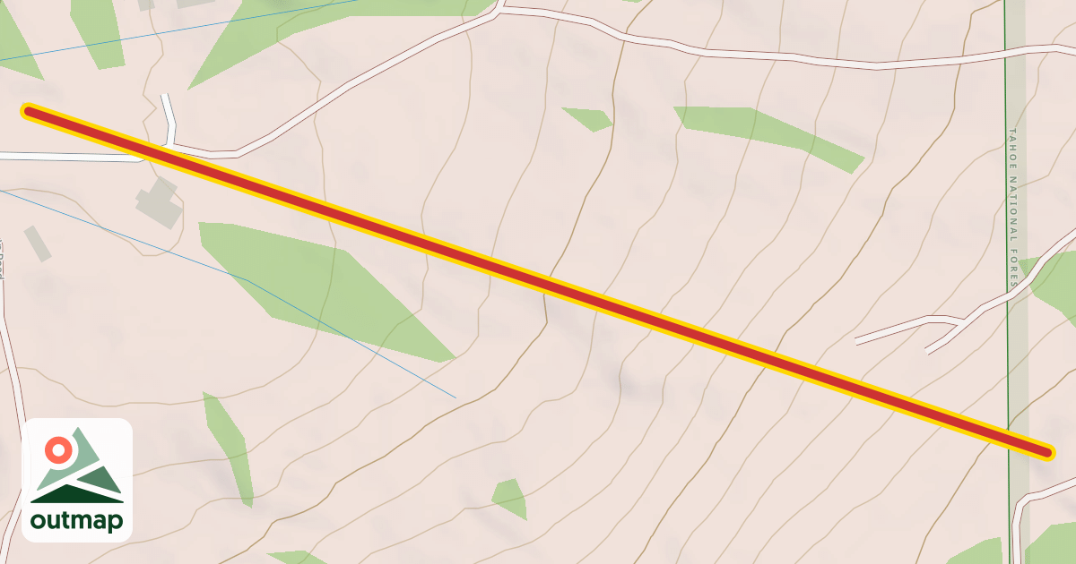 Map of Christmas Tree Express