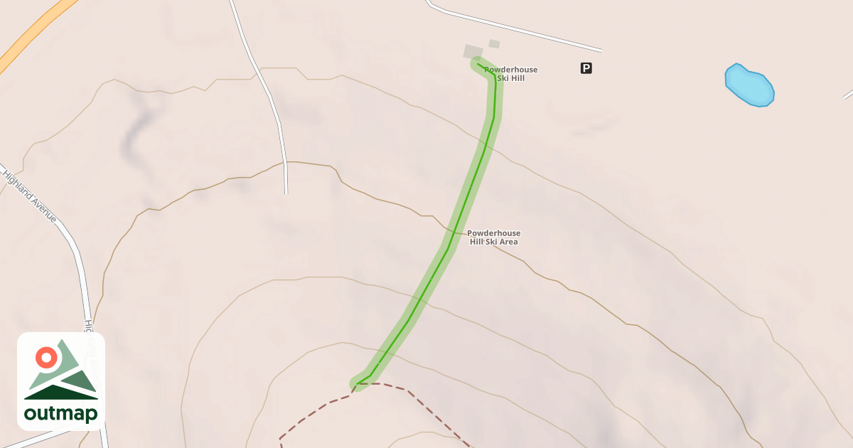 Map of Left Trail