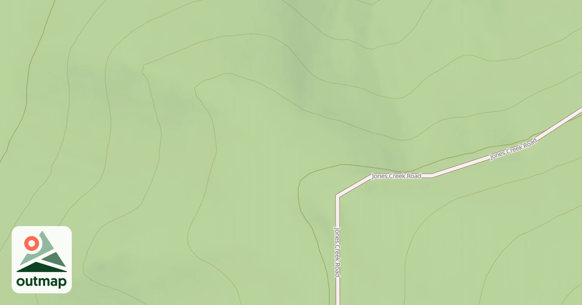 Map of HOG PARK SPUR 2A