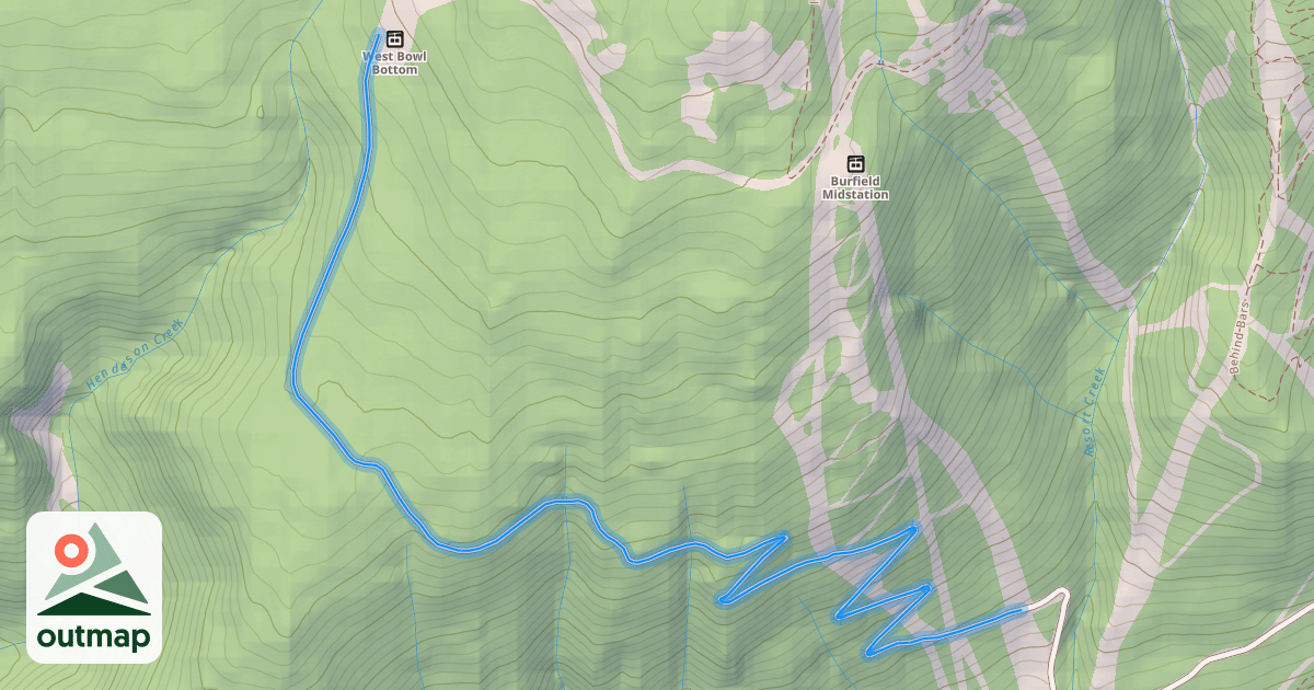 Map of 7 Mile Road