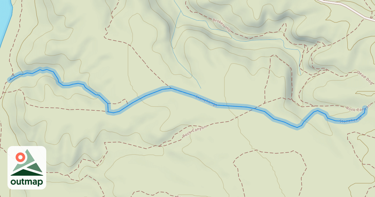 Map of Stonehenge