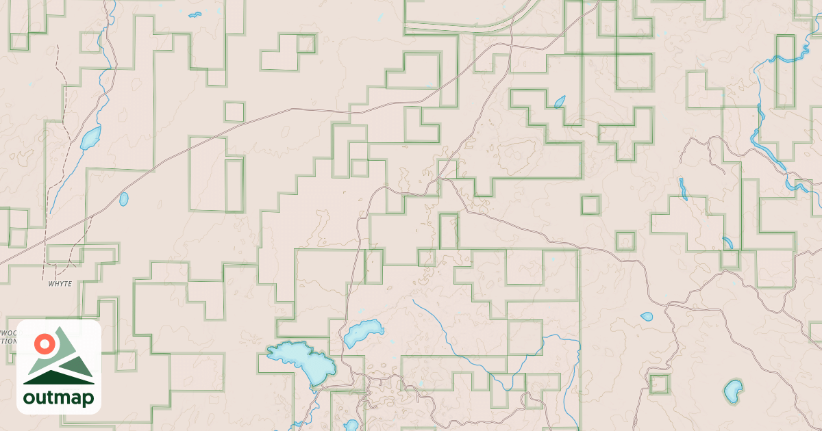 Map of CLOQUET LAKE