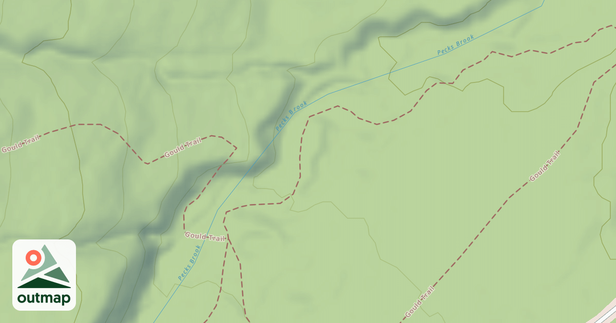 Map of Gould Trail