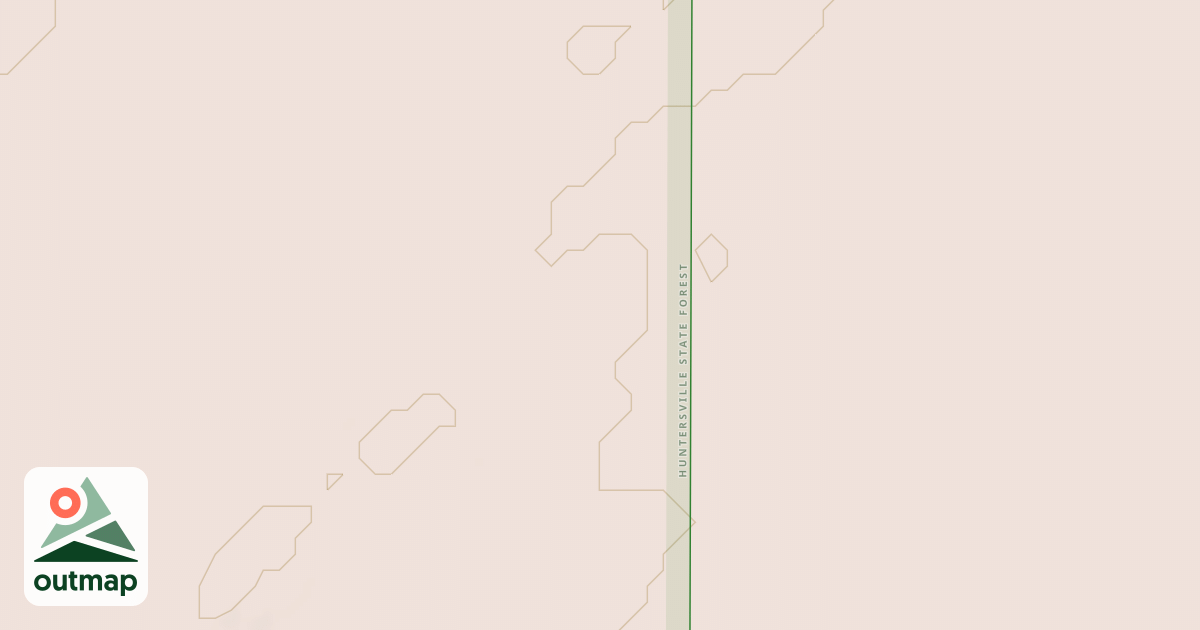 Map of Huntersville Trail