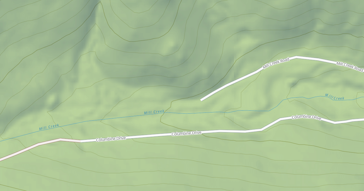 Map preview of MILL CREEK CO261