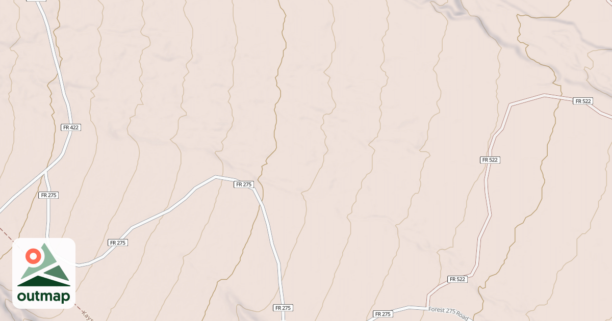 Map of USFS National Forest System Roads {AB2C6021-E636-4675-B901-F603C980CC5F}