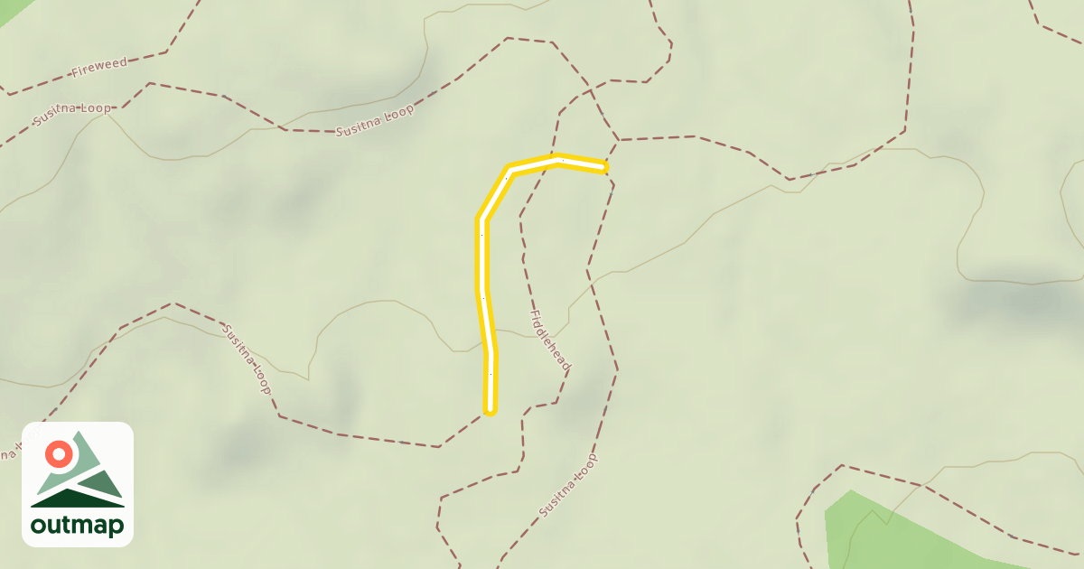 Map of Susitna Loop