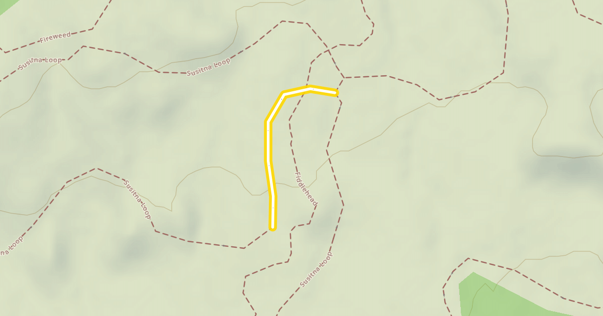 Map preview of Susitna Loop