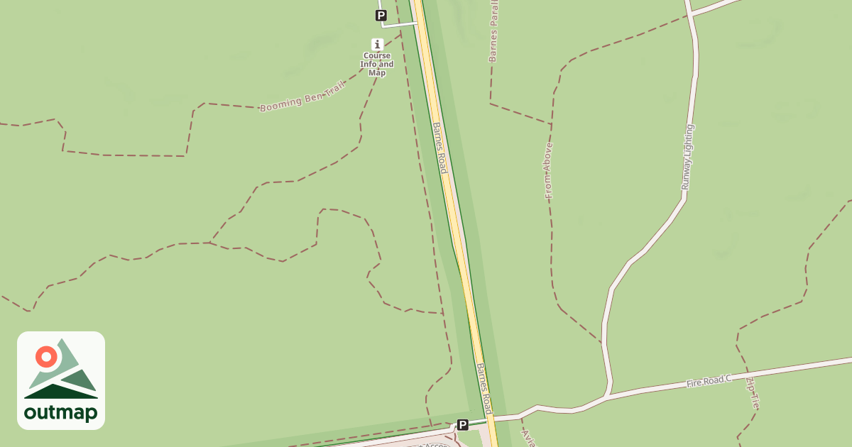 Map of Correllus Bike Path
