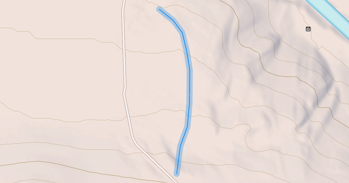Map preview of No Name Trail