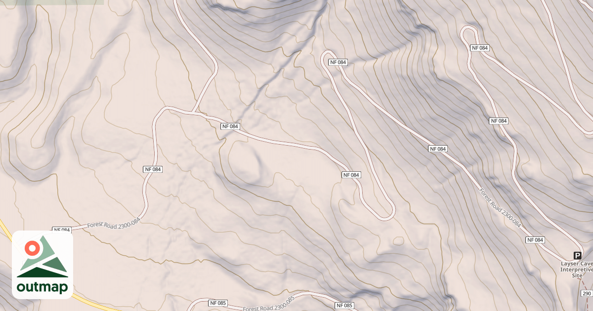 Map of LAYSER CAVE