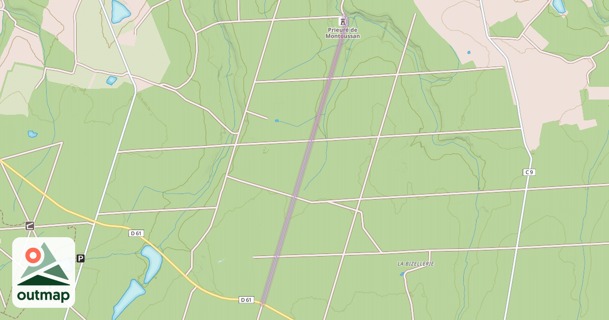 Map of Allée du Châtelier