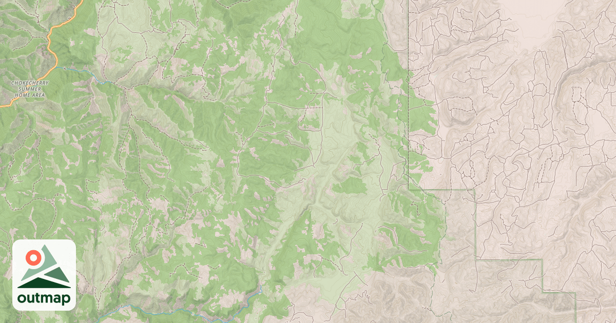 Map of HELLS HOLLOW - DANISH DUGWAY