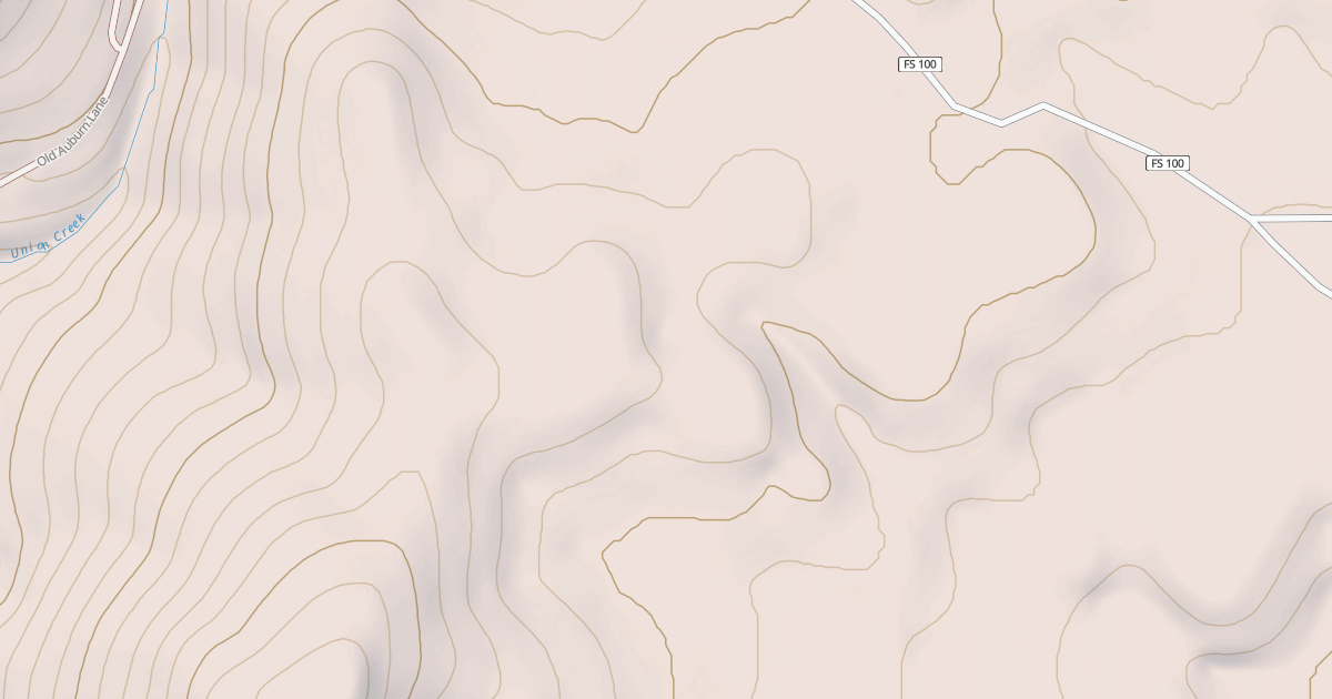 Map preview of USFS National Forest System Roads {654302FE-2502-4B0A-94F7-3403596DFCE6}