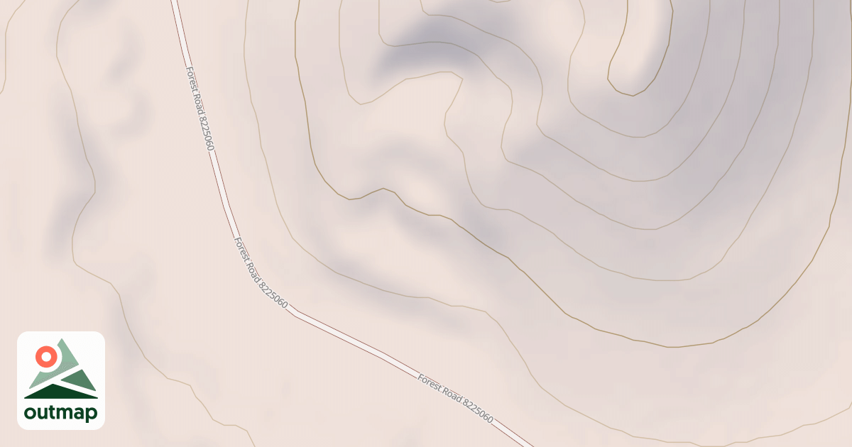 Map of BONNELL BUTTE RK. PIT