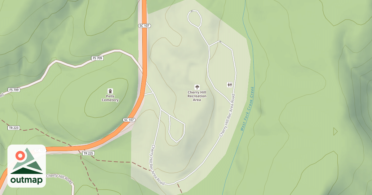 Map of CHERRY HILL REC A
