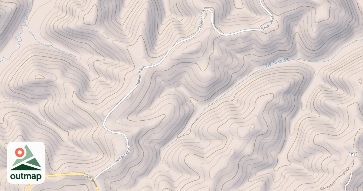 Map of PIONEER ROAD