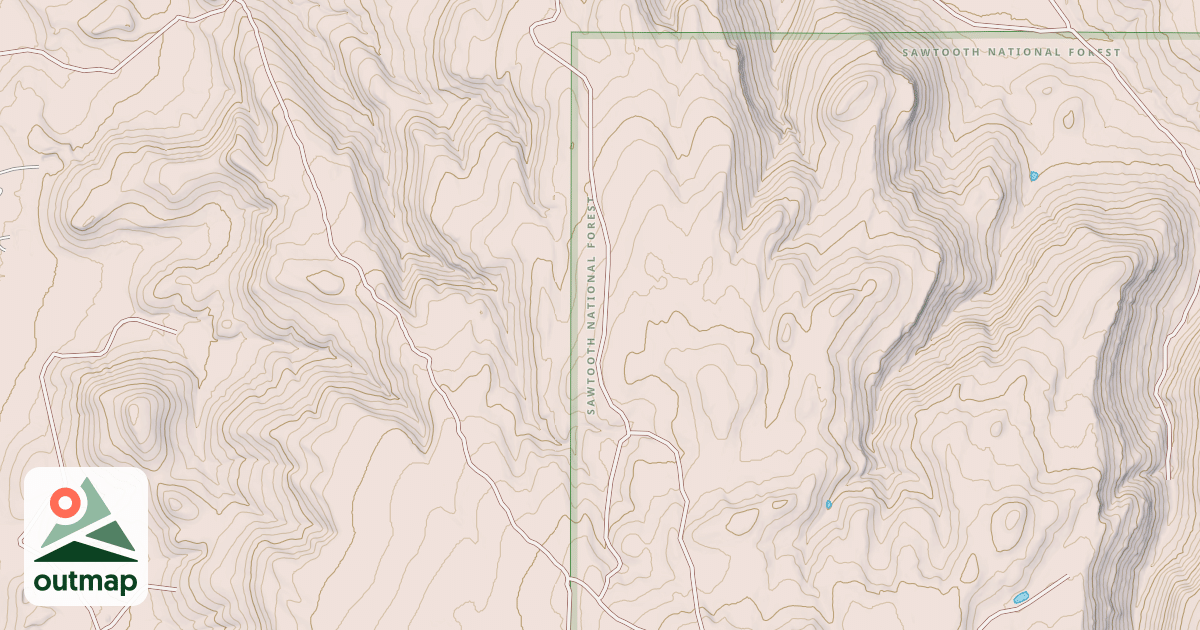 Map of SQUAW JOE RD