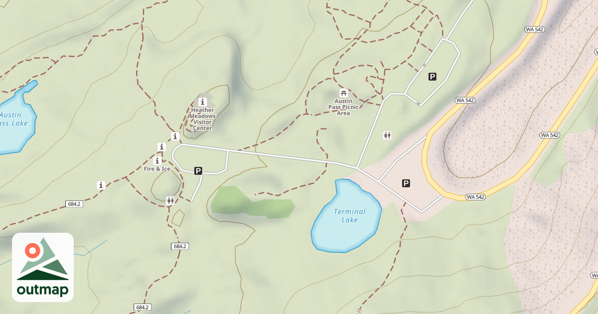 Map of AUSTIN PASS