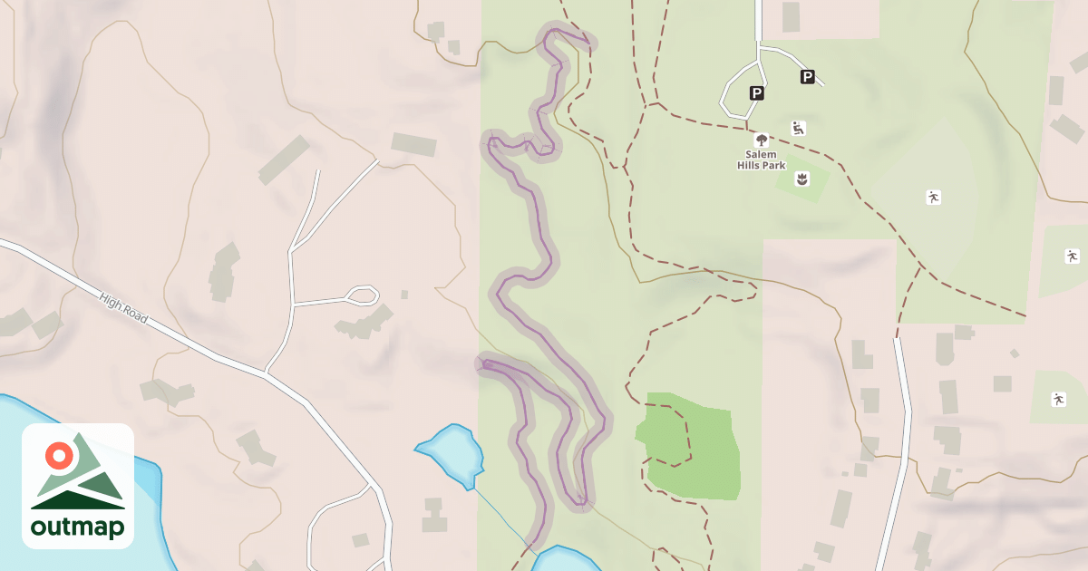 Map of Prairie Loop (south)