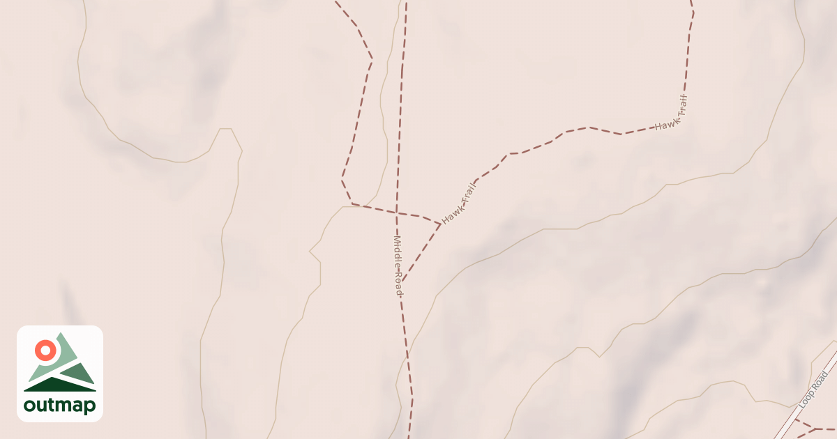 Map of Hawk Trail
