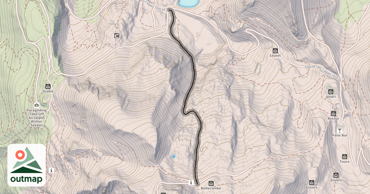 Map of Bellecombe 5