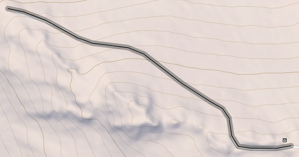 Map preview of Washakie Traverse