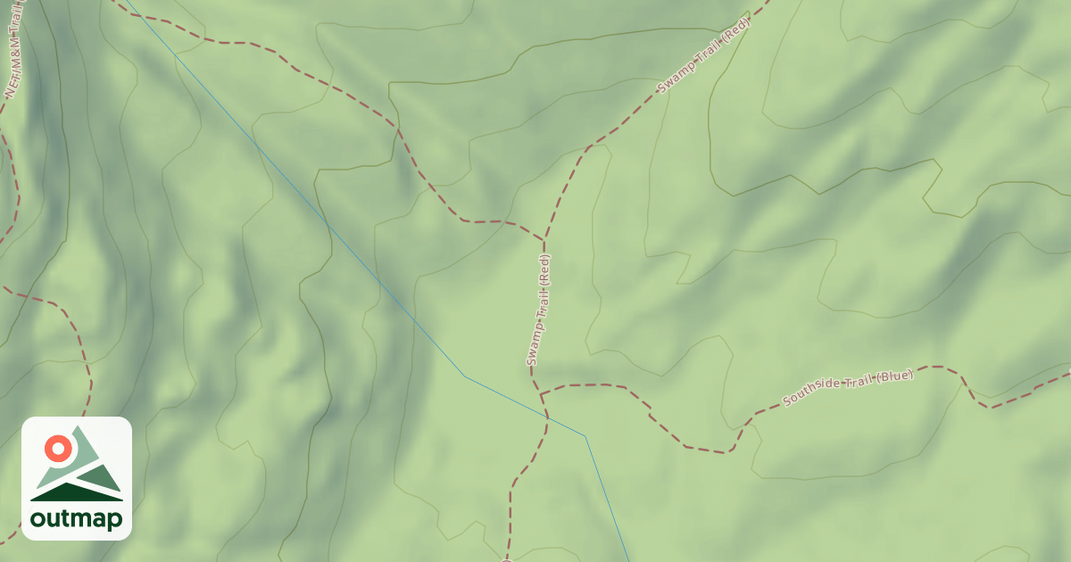 Map of Swamp Trail