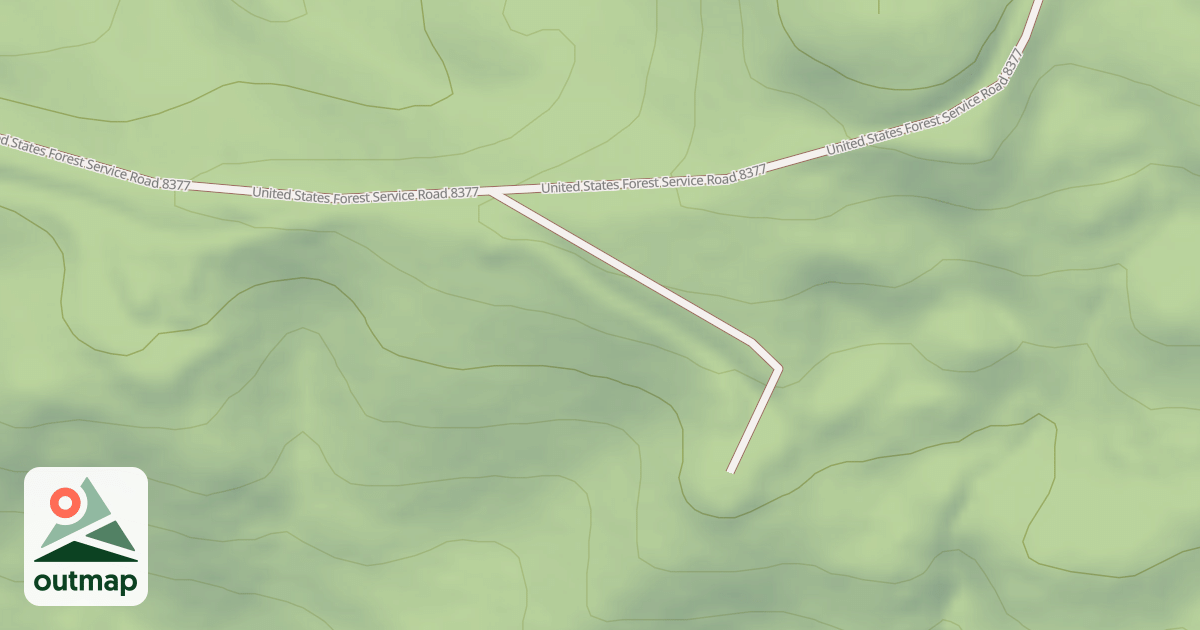 Map of USFS Motor Vehicle Use Map Roads {4880481B-15B7-408C-B1E6-E31F036F2DAD}