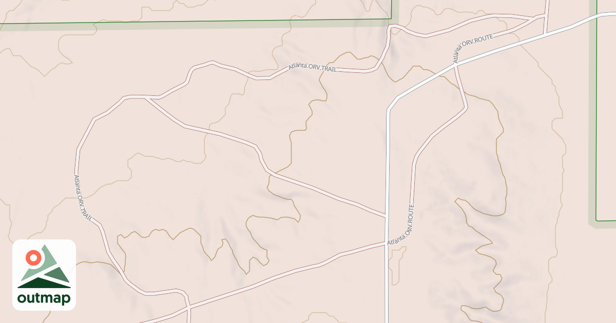 Map of Atlanta Trail