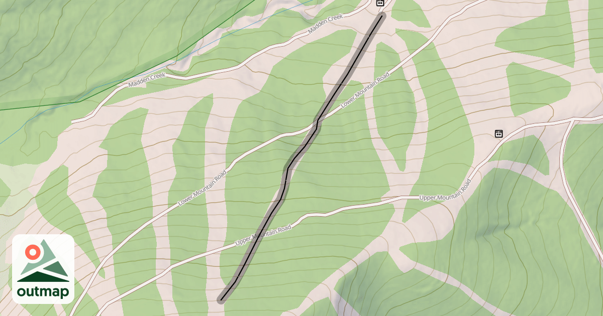 Map of Lasky Lane
