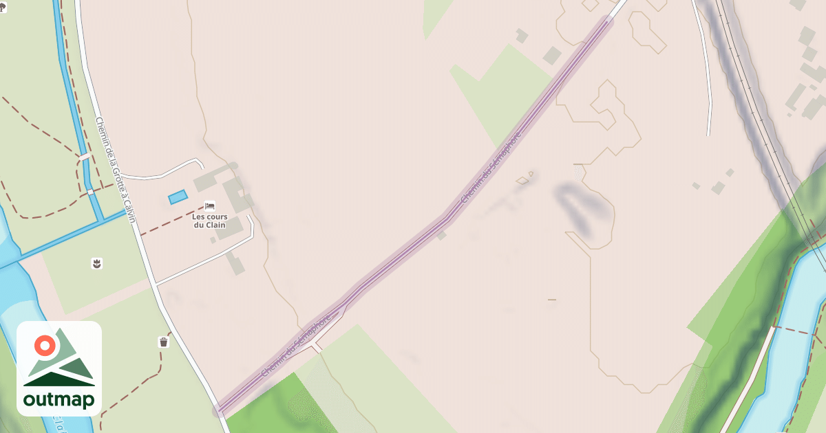 Map of Chemin du Sémaphore