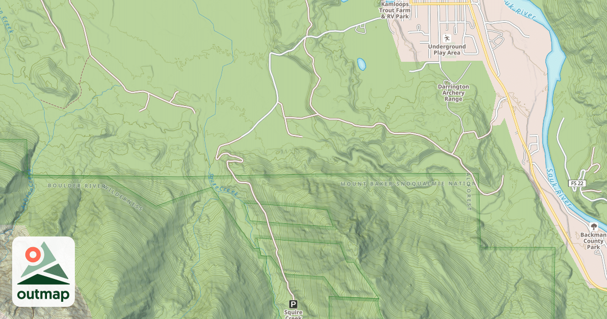 Map of SQUIRE CR